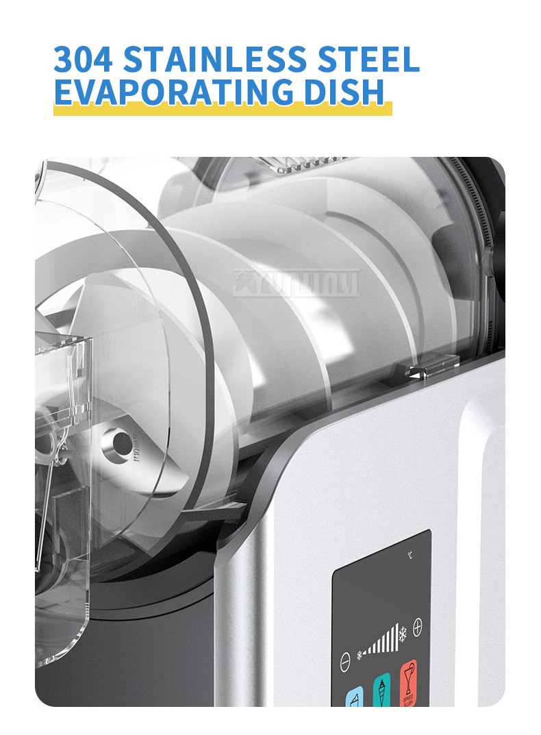 Slushy Machine - เครื่องทำน้ำแข็งไสอัตโนมัติเต็มรูปแบบ เครื่องทำน้ำแข็งปั่นแบบตั้งโต๊ะเชิงพาณิชย์ เครื่องทำน้ำแข็งความจุขนาดใหญ่