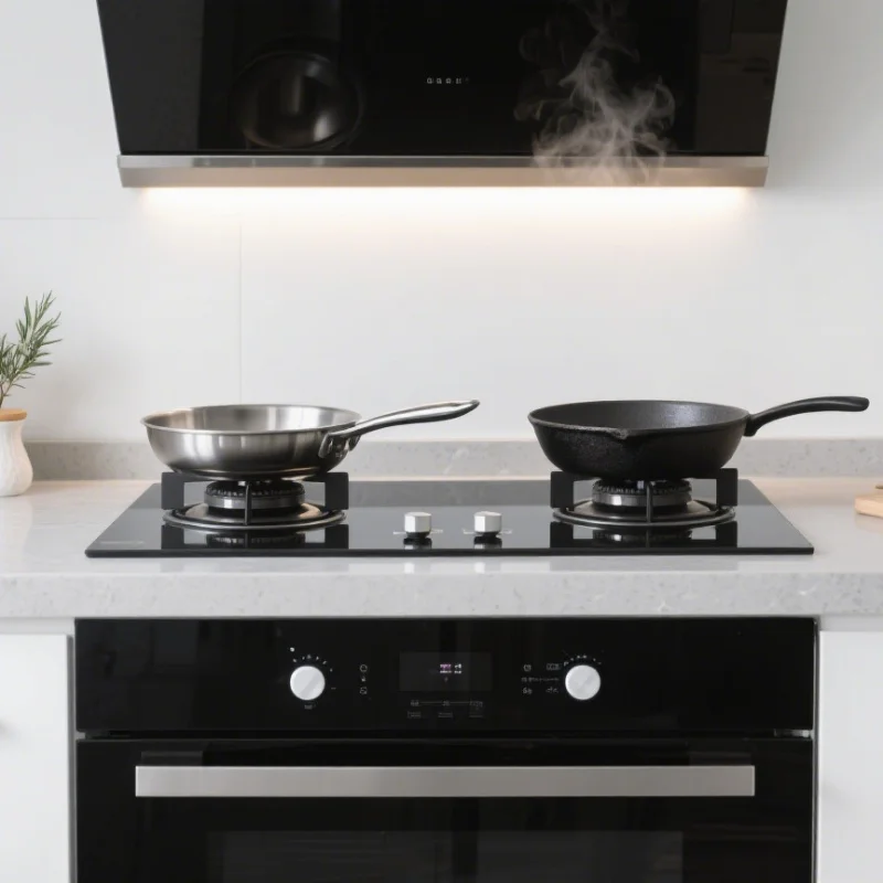 Commercial Kitchen Burner - แผ่นรองเตาแก๊ส 5 รู, แผ่นรองเตาแก๊ส, แผ่นรองพื้นทนอุณหภูมิสูง, เหมาะสำหรับรักษาความสะอาดของเตาในครัว