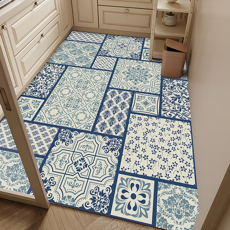 พรมปูพื้นครัว PVC กันน้ำ กันน้ - Commercial Kitchen Tile บทวิจารณ์และราคา