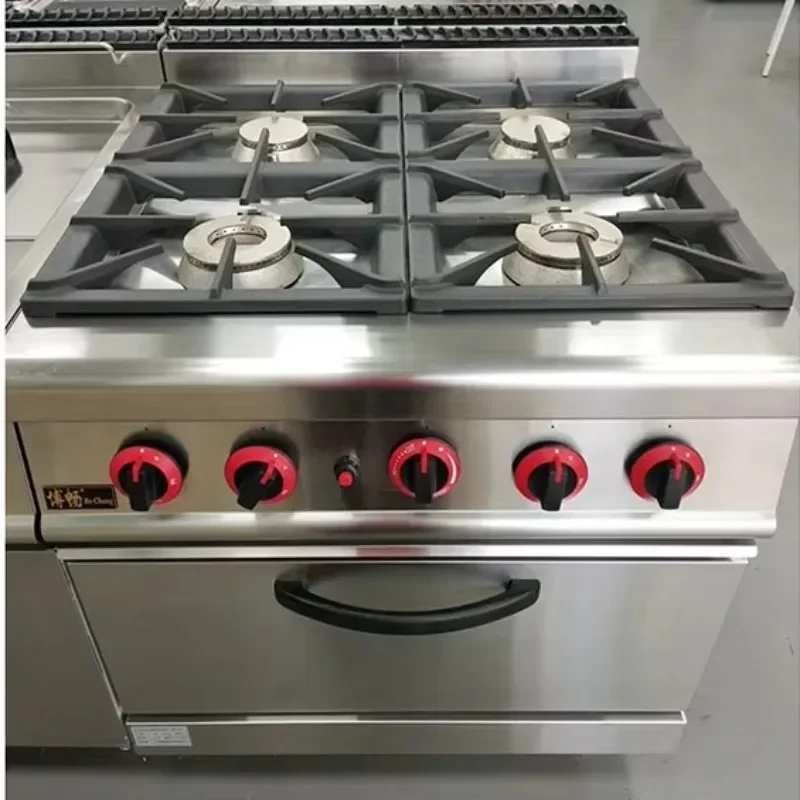 อุปกรณ์ครัวทําอาหารเตาอบรวมแก๊ - Commercial Kitchen Tile บทวิจารณ์และราคา